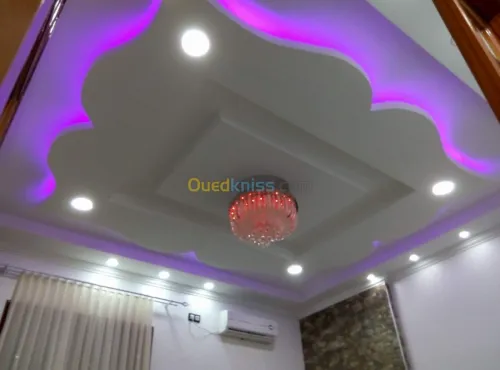 Placo plâtre décoration  