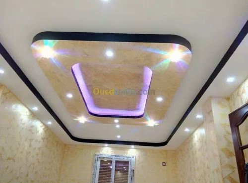 Placo plâtre décoration  