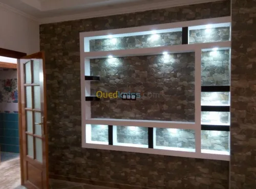 Placo plâtre décoration  