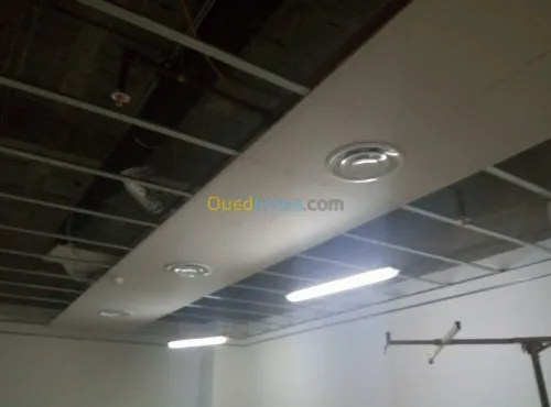 Placo plâtre décoration  