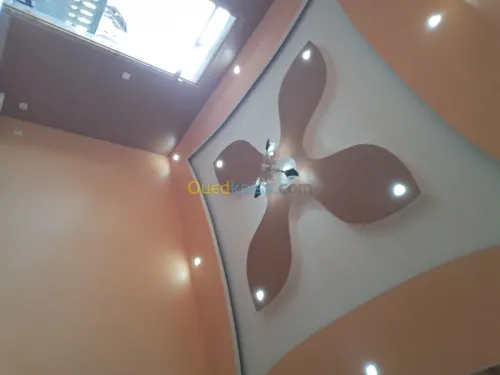 Placo plâtre décoration  