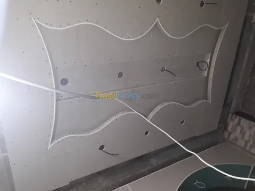 Placo plâtre décoration  