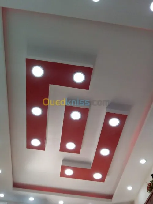 Placo plâtre décoration  