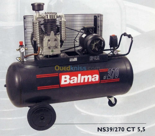 COMPRESSEUR A AIR BALMA pompe lavage aspirateur vidangeur pompe graisse huil