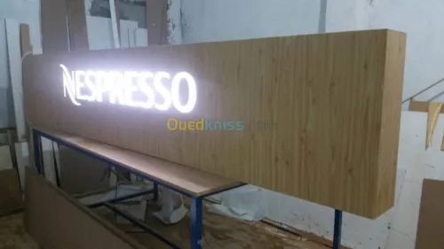 enseigne lumineuse & aménagement 
