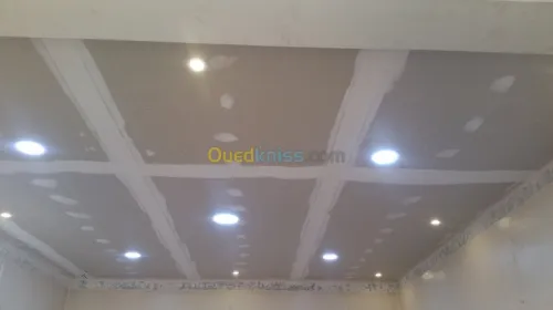 Faux plafond BA13 PVC DÉMONTABLE 