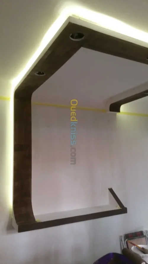 Faux plafond BA13 PVC DÉMONTABLE 