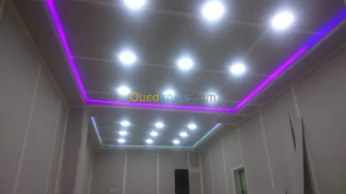Faux plafond BA13 PVC DÉMONTABLE 