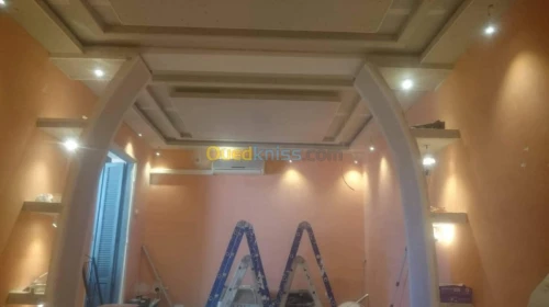 Faux plafond BA13 PVC DÉMONTABLE 