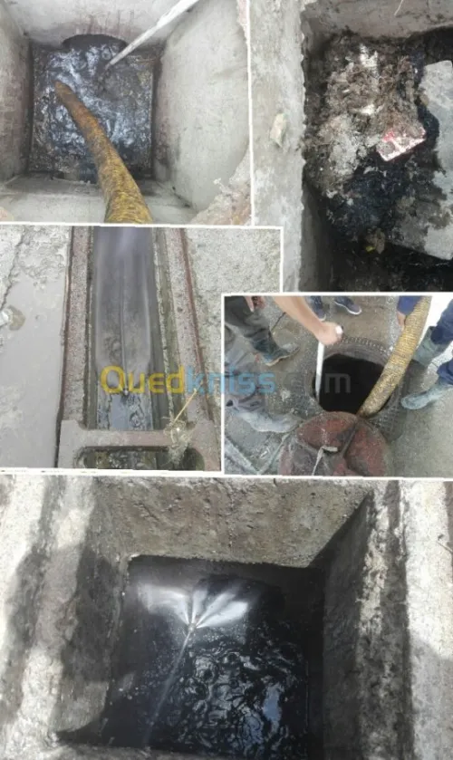 Pompage débouchage canalisation