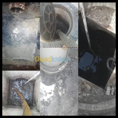 Pompage débouchage canalisation