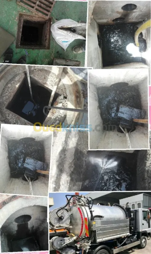 Pompage débouchage canalisation