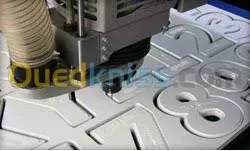 Découpe Forex, Alucobond, MDF, PMMA,..