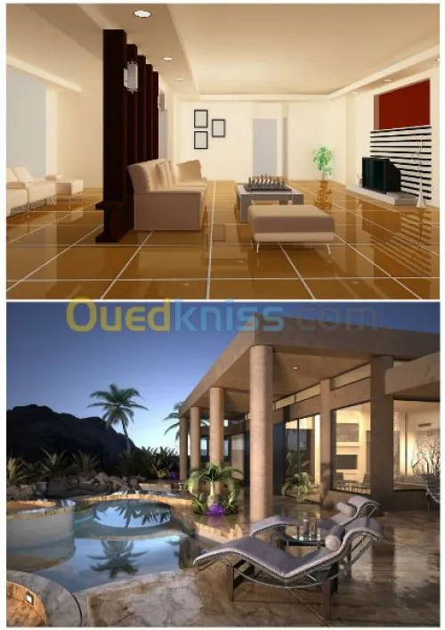 Création 3D Architecture et pub