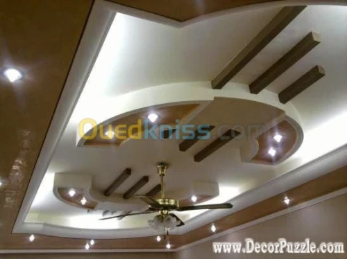 decor placo platre 