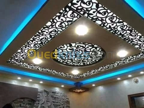 decor placo platre 