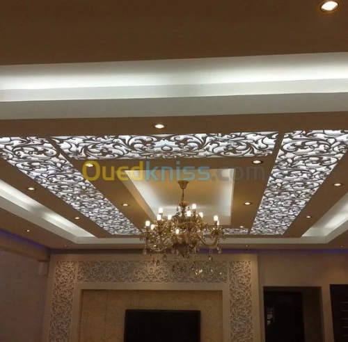 decor placo platre 
