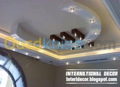 decor placo platre 