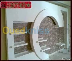 decor placo platre 