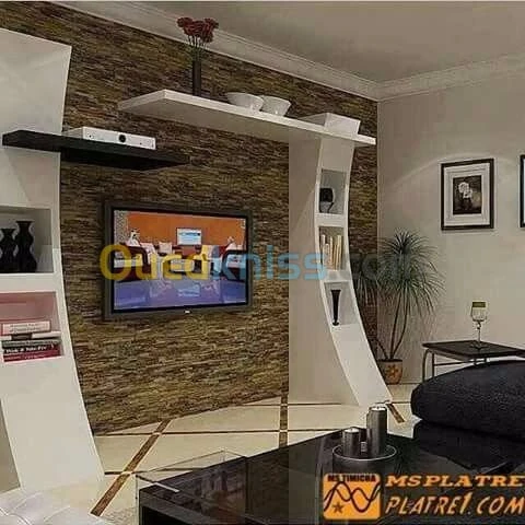 decor placo platre 