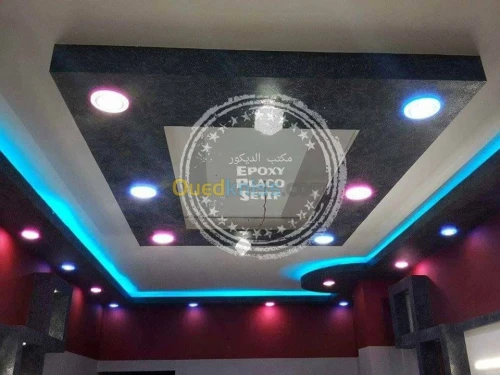 decor placo platre 