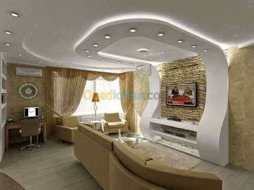 decor placo platre 
