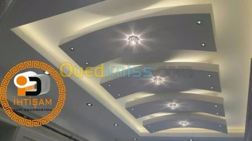 decor placo platre 