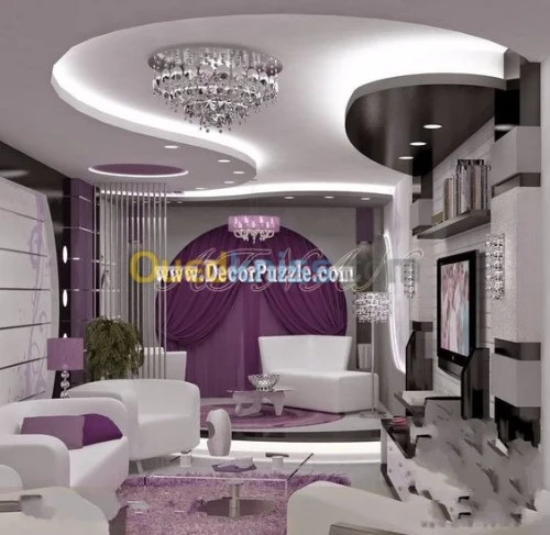 decor placo platre 