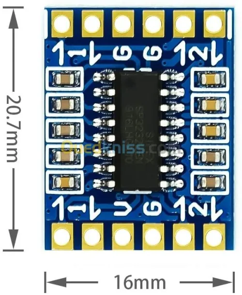 CONVERTISSEUR MAX3232 RS232 SP3232 TTL