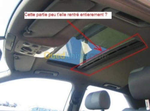 Réparation toit ouvrant et rideaux 