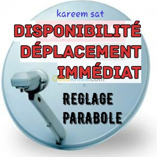 INSTALLATION PARABOLE 