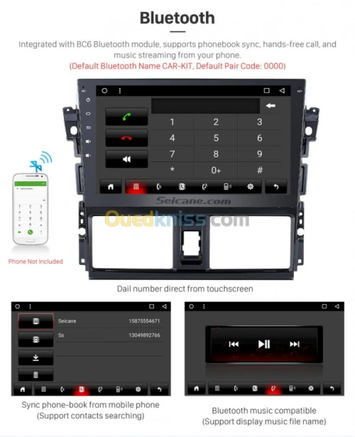 Dvd ANDROID Toyota Yaris sedan 2014/16