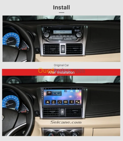 Dvd ANDROID Toyota Yaris sedan 2014/16