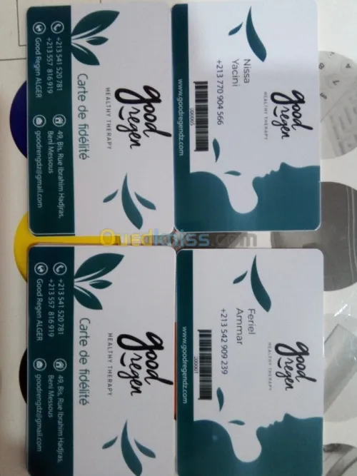 IMPRESSION SUR CARTES EN PVC (Badges)