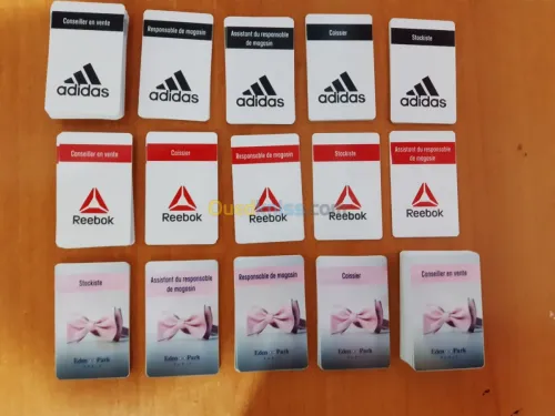 IMPRESSION SUR CARTES EN PVC (Badges)