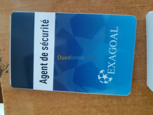 IMPRESSION SUR CARTES EN PVC (Badges)