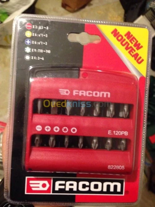 Lot de outillage FACOM original (caba)