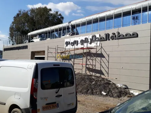 Habillage de façade 