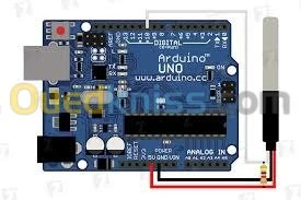 DS18B20 CAPTEUR Temperature  arduino