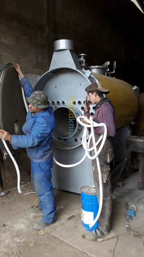 Fbrication des chaudiers industrial