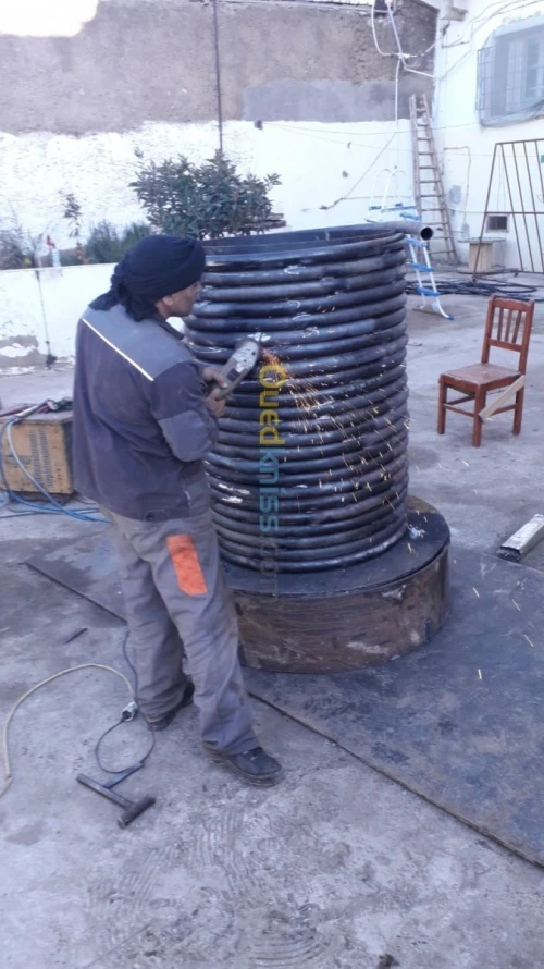 Fbrication des chaudiers industrial