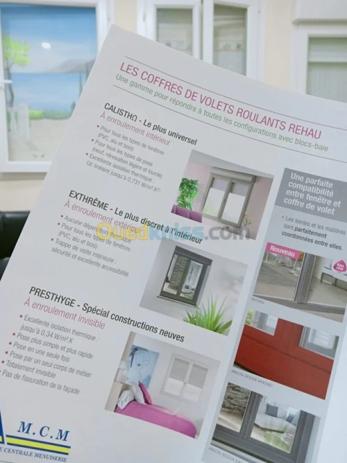 Porte et fenetre en PVC Allemand 