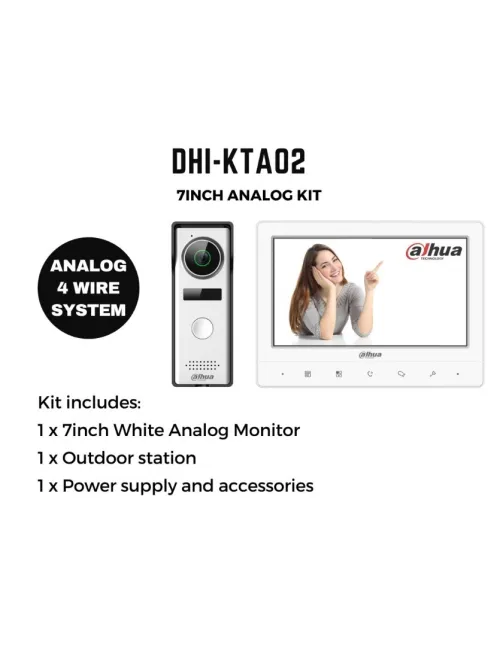 VIDEOPHONE DAHUA ANALOGIQUE DHI-KTA02