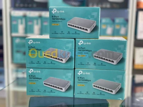 TP-LINK SWITCH DE BUREAU 8 PORTS 10/100 Mbps TL-SF1008D