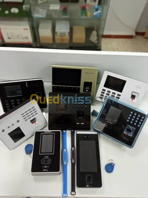 ZKTeco POINTEUSE BIOMETRIQUE FACIAL ET CONTROLE D'ACCES (K60, UFACE800 plus, MB160 MA300 K50Pro ...