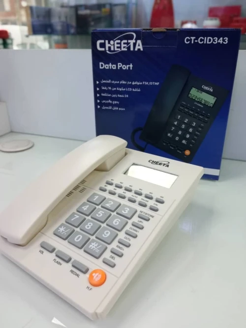 POSTE SIMPLE AVEC AFFICHEUR CHIEETA CID343