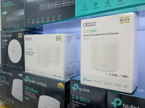 ROUTEUR TP-Link MESH WIFI 6 AX1500 POUR TOUTE LA MAISON DECO X10 V2 (2-pack)