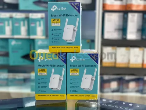 TP-LINK Répéteur Wi-Fi bi-bande AC750 RE205