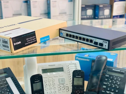 SWITCH D-Link DGS-F1100-10PS-E 8-PORT GIGABIT POE