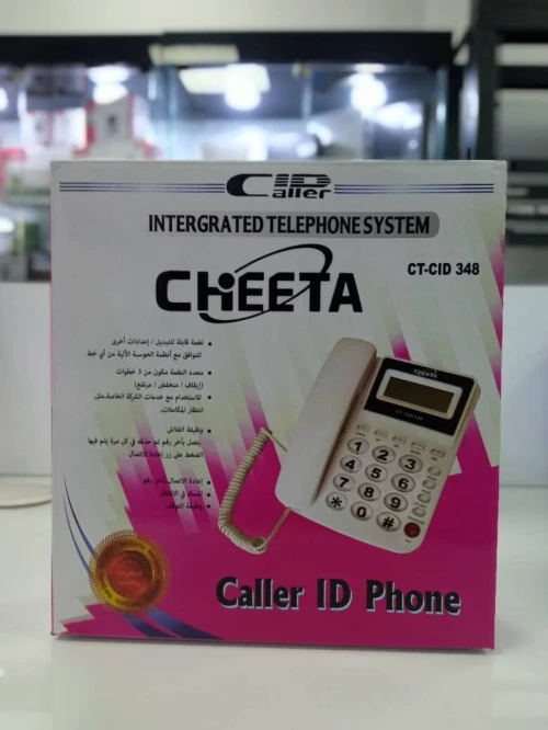 POSTE SIMPLE AVEC AFFICHEUR CHIEETA CT-CID 348